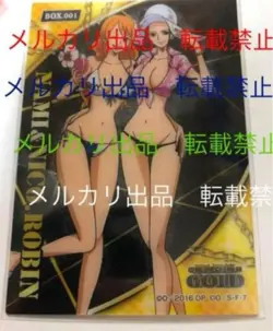 One Piece Movie Clear Card Collection Box Nami Robin Swimsuit Bonus Set - Image 1