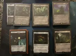Magic: The Gathering Warhammer 40K Necron Dynasties - Deck & Box Only NM-LP - Image 5