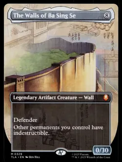 The Walls of Ba Sing Se Borderless [Avatar: The Last Airbender 329] NM - Image 1