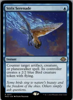 Strix Serenade 71 - Modern Horizons 3 NM - Magic: The Gathering TCG - Image 1