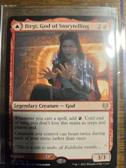 MTG, Kaldheim, Birgi, God of Storytelling, NM - Image 1
