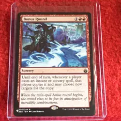 Wizards of the Coast Bonus Round Rare Sorcery Battlebond 056/254 2018 English - Image 1