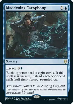 Maddening Cacophony x1 MTG Magic the Gathering - Zendikar Rising - Image 1