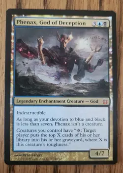 Phenax God of Deception - LP - Theros - Dimir Mill Commander - Toughness Matters - Image 1