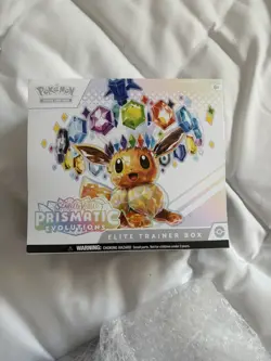 Pokemon Prismatic Evolutions Elite Trainer Box Brand New TCG ETB Factory Sealed - Image 1