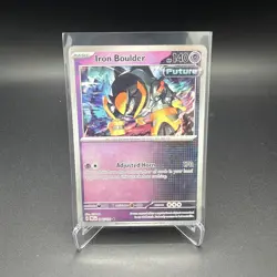 Pokemon TCG Iron Boulder Master Ball 046/131 Prismatic Evolutions NM - Image 3