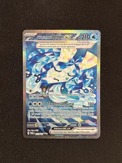 Pokemon TCG Wellspring Mask Ogerpon EX Holo Sir 213/167 Near Mint - Image 1