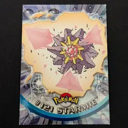 Pokemon Topps Series 3 - Starmie #121 - NM Near Mint Vintage 2000 - Image 1