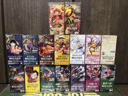One Piece Trading Card Set - 16 Box Collection Sealed One Owner Unused - Image 1