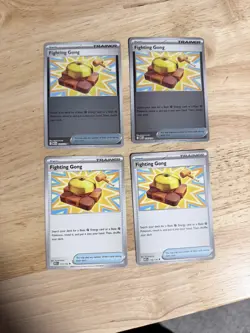 Fighting Gong 116/132 - Playset / Lot of 4 - Pokemon TCG: Mega Evolution NM - Image 1