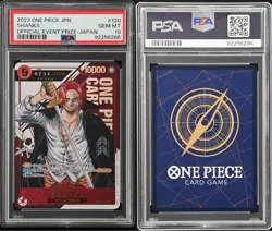 ONE PIECE Shanks SEC Promo Card July 2023 Flagship Battle OP01-120 Mint - Image 1