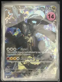 N's Zekrom #31 031 Promo ME: Mega Evolution Promo Ascended Heroes ETB Pokemon NM - Image 3