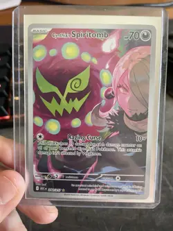 Pokemon TCG Cynthia's Spiritomb 244/217 ASC Rare Full Art Holo - Image 1