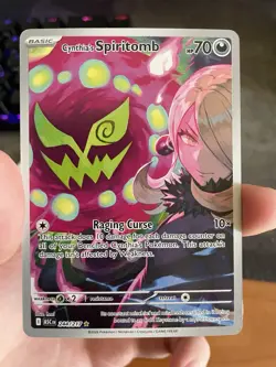 Pokemon TCG Cynthia's Spiritomb 244/217 ASC Rare Full Art Holo - Image 2