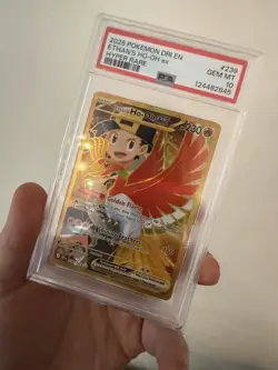 PSA 10 Ethan’s Ho-Oh ex 239/182 Hyper Rare 2025 Pokemon Destined Rivals GEM MINT - Image 1