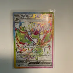 The Pokemon Company Flygon ex 222/191 SV08 Surging Sparks UR Full Art Holo EN - Image 1