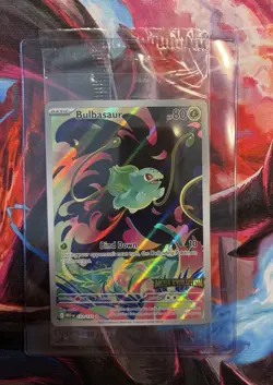 2025 Pokemon Mega Evolution Bulbasaur Stamped 133 SEALED NM - Image 1