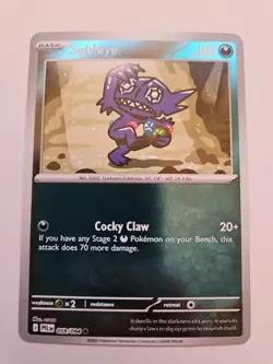 Sableye 59/94 Reverse Holo Pokemon Phantasmal Flames - Free Ship Extras - Image 1