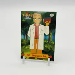 TV7 Professor Oak Topps 1999 TV Animation Series Pokemon - Image 1