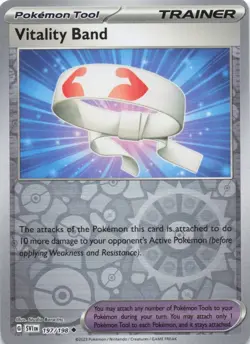 Pokemon TCG - Vitality Band - Scarlet & Violet - Reverse Holo - 197/198 - Image 5