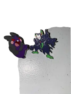 OFFICIAL POKEMON Champions Path PINS Morpeko Pin With GRIMMSNARL! - Image 1