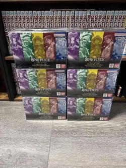 One Piece Card Game Box Set - Romance Dawn Premium Booster Opened Cards - Image 3