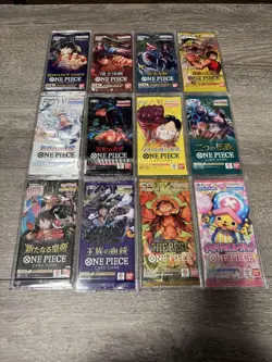 One Piece Card Game Box Set - Romance Dawn Premium Booster Opened Cards - Image 4