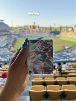 LA Dodgers Luffy One Piece Trading Card Set of 3 - Unused Condition - Image 2