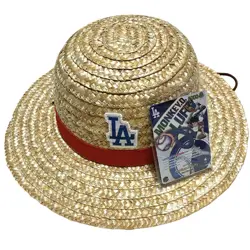 One Piece Dodgers Collaboration Hat & Monkey D. Luffy Card Set - Unused - Image 1