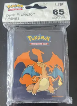 Pokemon TCG Charizard 55 Card Sleeves - Image 1