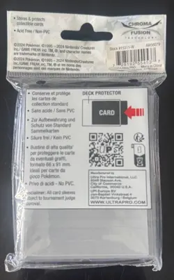Pokemon TCG Charizard 55 Card Sleeves - Image 2