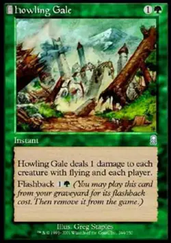 Howling Gale -Foil Light Play MTG Odyssey - Image 1