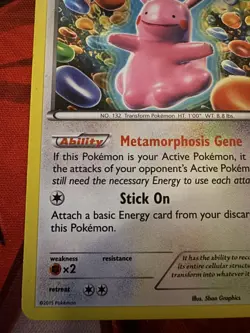 Ditto XY40 XY Black Star Promos Holo Pokemon Trading Card TCG - Image 4