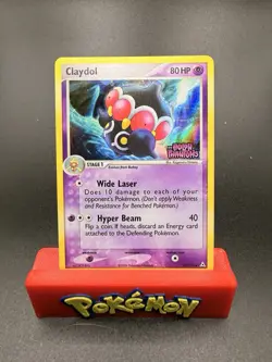 Claydol 38/110 Stamped EX Holon Phantoms Pokemon TCG Reverse Holo NM - Image 1