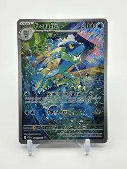 Pokemon TCG: Frogadier 089/086 -Chaos Rising -Illustration Rare -NM - Image 1