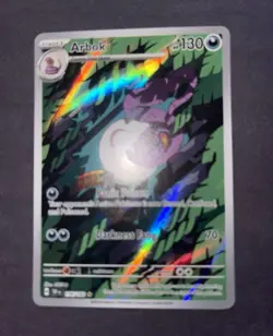 Pokemon TCG Arbok 176/162 SV05 Temporal Forces Holo Full Art Ultra Rare ENG 2024 - Image 1