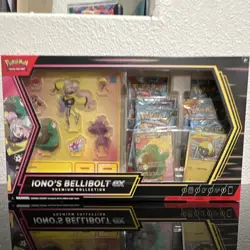 Pokemon TCG Iono's Bellibolt ex Premium Collection Box English Promo - Image 1