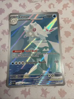 Cetitan 201/191 Illustration Rare Surging Sparks Pokemon Near Mint - Image 1