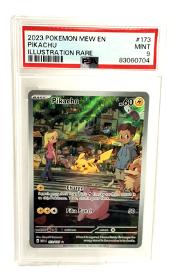Pokemon - Pikachu - 173/165 - Scarlet & Violet 151 - PSA 9 Mint - Image 1