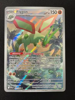Pokemon Flygon Illustration Rare ME02: Phantasmal Flames 101/094 NM - Image 1