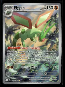 Flygon 101/094 Illustration Rare Phantasmal Flames Pokemon NM/M - Image 1