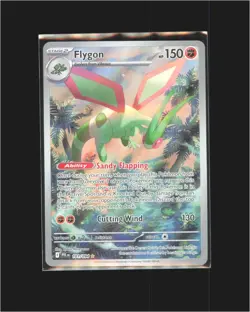 Flygon 101/094 Illustration Rare Phantasmal Flames Pokemon Near Mint - Image 1