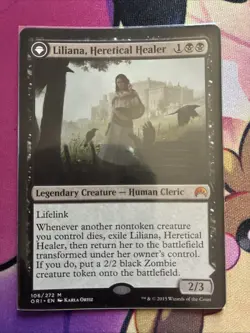 Liliana, Heretical Healer Magic Origins Regular Near Mint, Mtg - Image 1