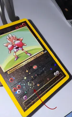 Hitmonchan 2/9 - Pokemon - Best of Game Reverse Holo Promo - SWIRL! See Photos! - Image 3