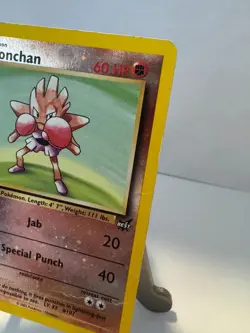 Hitmonchan 2/9 - Pokemon - Best of Game Reverse Holo Promo - SWIRL! See Photos! - Image 5