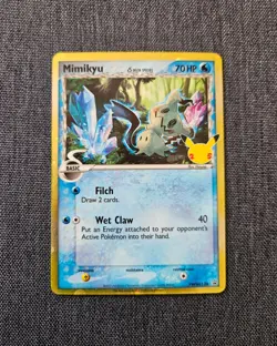 Pokemon TCG: Sword & Shield – Mimikyu – Celebrations Black Star Promo SWSH136 NM - Image 1