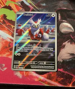 Pokemon TCG Delibird 152/132 Mega Evolutions Illustration Rare - Image 1