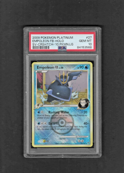 2009 POKEMON PLATINUM SUPREME VICTORS #27 EMPOLEON FB-HOLO PSA 10 - Image 4