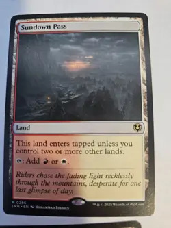 MTG - Sundown Pass - Innistrad Remastered - Image 1
