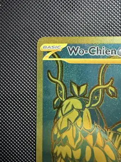 Pokemon TCG: Wo-Chien ex 240/091 Scarlet & Violet Paldean Fates Hyper Rare Gold - Image 4